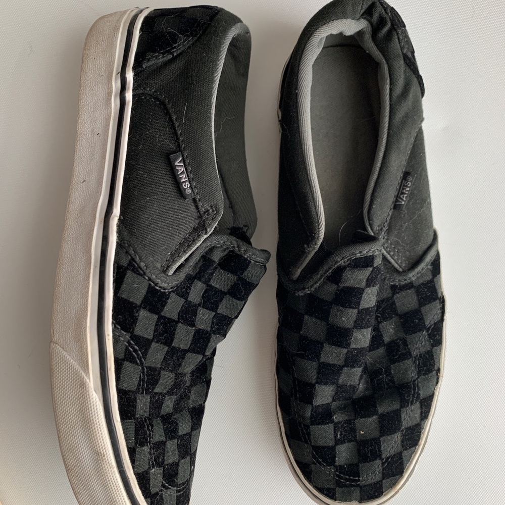 Checkered vans